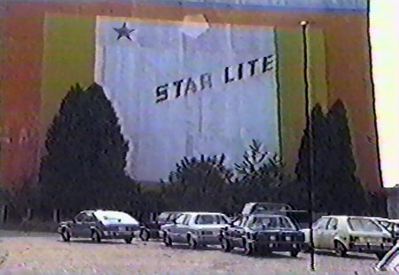 Starlite Drive-In Theatre - Screen From Darryl Burgess